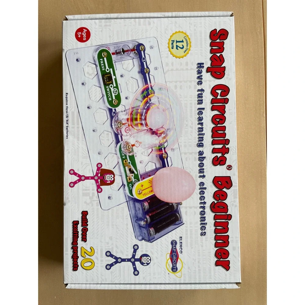 NEW Kids Beginner Snap Circuits STEM STEAM Toy Over 20 Projects